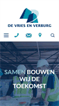 Mobile Screenshot of devriesverburg.nl